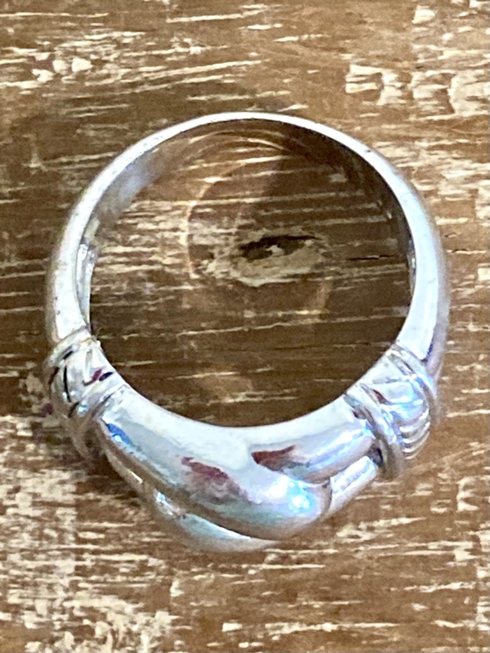 Sterling Silver 925 Knot Statement Ring - Women’s Jewelry - Size 8.5 - Picture 9 of 16